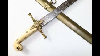 Antique Sword: British General Officer's 'Mameluke' Sabre 1831 Pattern