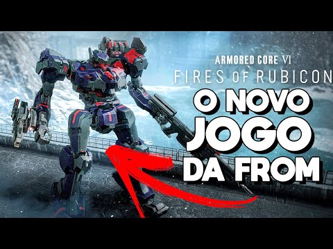 BATALHA DE ROBÔ GIGANTE EM Armored Core VI Fires of Rubicon, o Novo Jogo da  Empresa de Elden Ring 