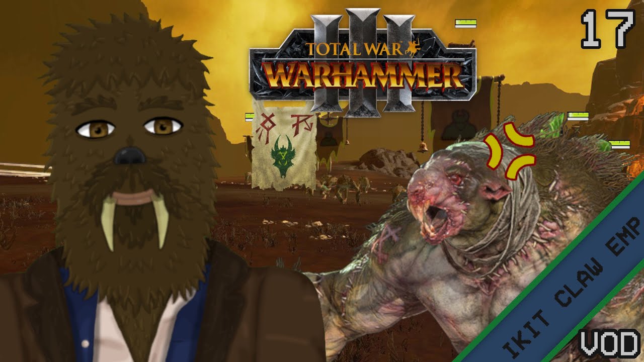 〔TW:W3〕56 Rat Ogres against 1 Empire Noble (and his 6 steam engines) | (Part 17) VOD