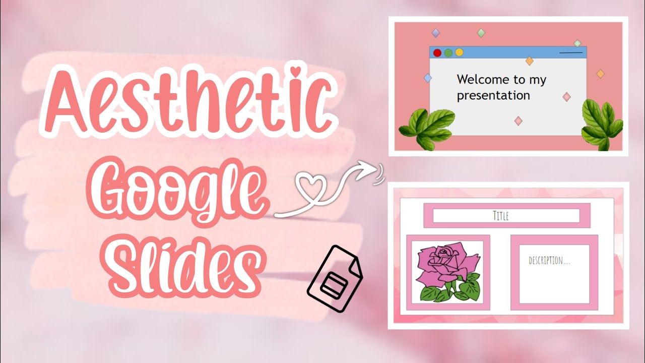 google slides presentation aesthetic