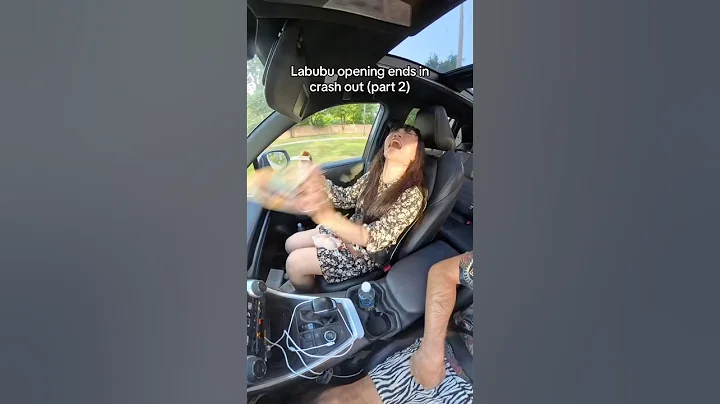 She got the RARE labubu but…😭 #labubu #popmart #unboxingblindbox #blindboxopening #funnyreaction