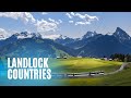 Top 10 Biggest Landlocked Countries In The World | Largest in Area