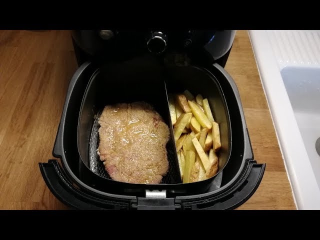 Schnitzel mit Pommes aus dem Philips Airfryer XXL - Matthias Steiner zeigt  wie's geht - YouTube