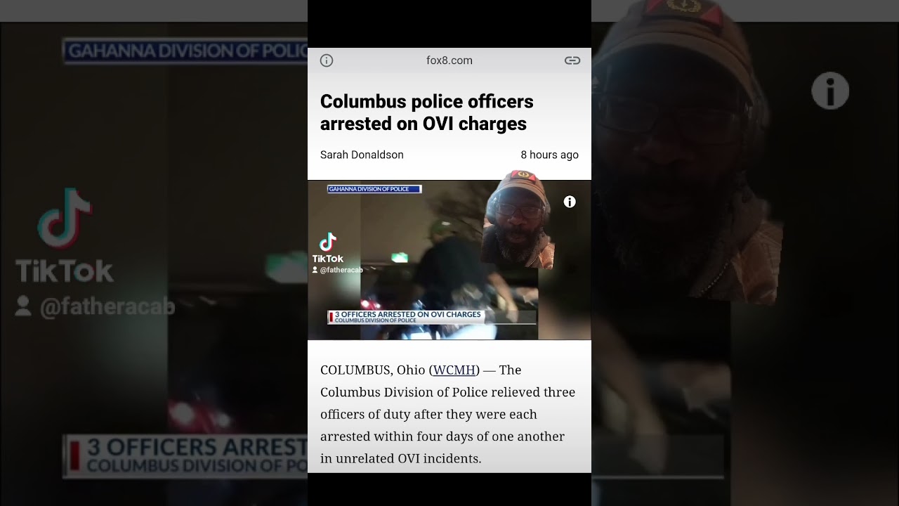 ⁣3 Columbus Police Officers fired and arrested for separate OVI incidents. #columbus #ohio