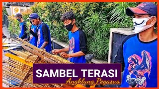 Sambel Terasi happy Asmara  Cover Musik Angklung Pegasus Jogja
