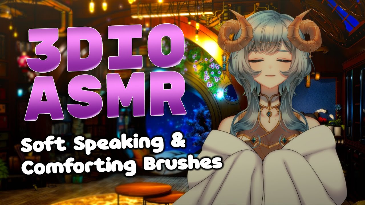 Soft Speaking and Comforting Brushes | 3Dio ASMR