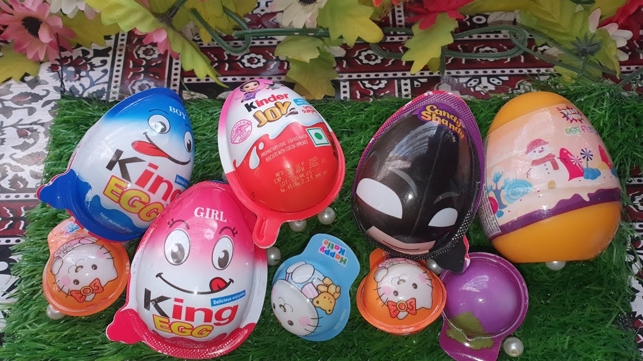 ASMR Kinder Joy Surprise Egg — Satisfying King Joy Crack & Toy Reveal | No Talking