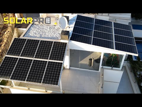 ?2 PERGOLAS SOLARES? para AUTOCONSUMO con paneles BIFACIALES ?VENDIENDO A LA RED ?