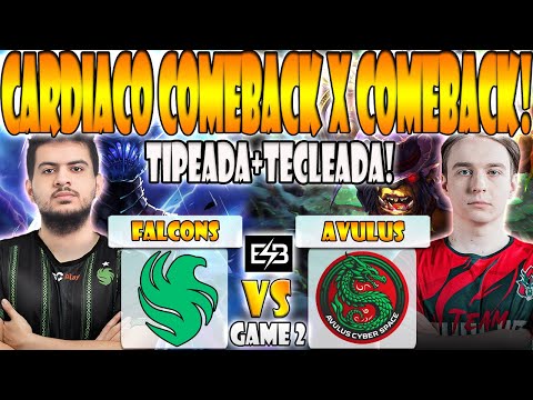 FALCONS VS AVULUS BO2[GAME 2]ATF, MALR1NE VS KNIGHT, STORMSTORMER- ESL ONE BANGKOK 2024 - DOTA - ESB