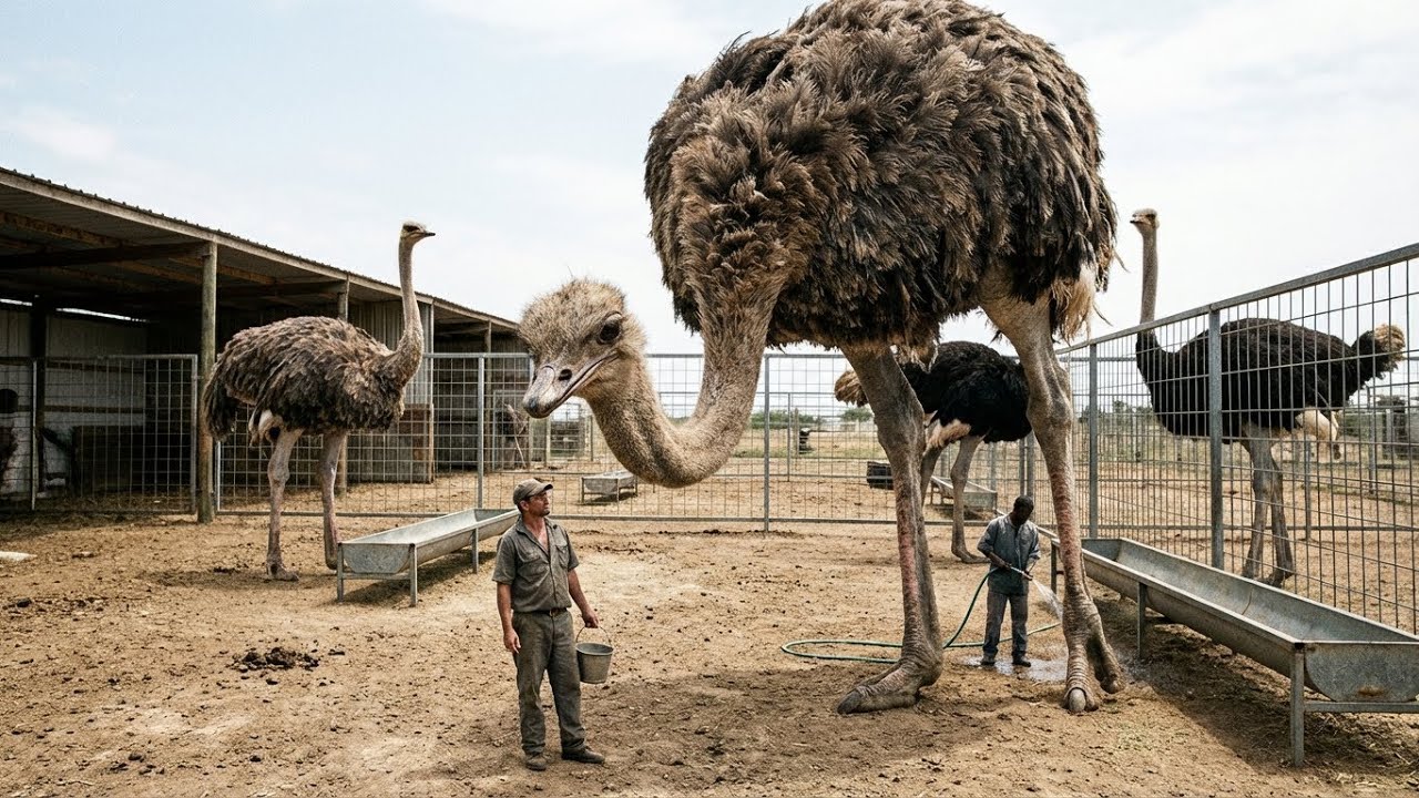 Raising Ostriches Step by Step | From Hatching Eggs to Fully Grown Birds