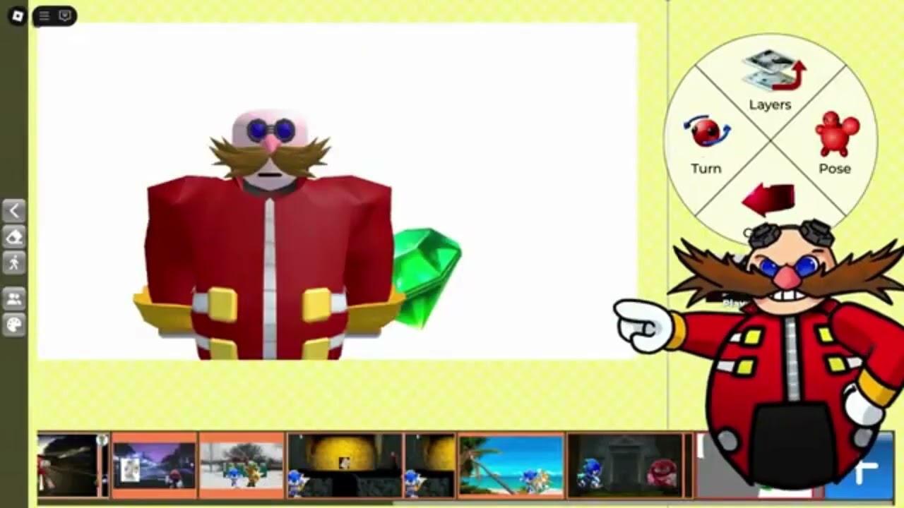 Speedy makes the Sonic The Hedghog movie 2 part 2