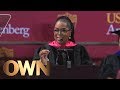 Oprah to USC Grads: "Stop Comparing Yourself to Other People" | Oprah Winfrey Network