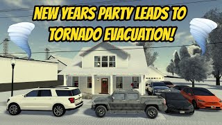 Greenville, Wisc Roblox l New Years Party TORNADO Storm Update Roleplay