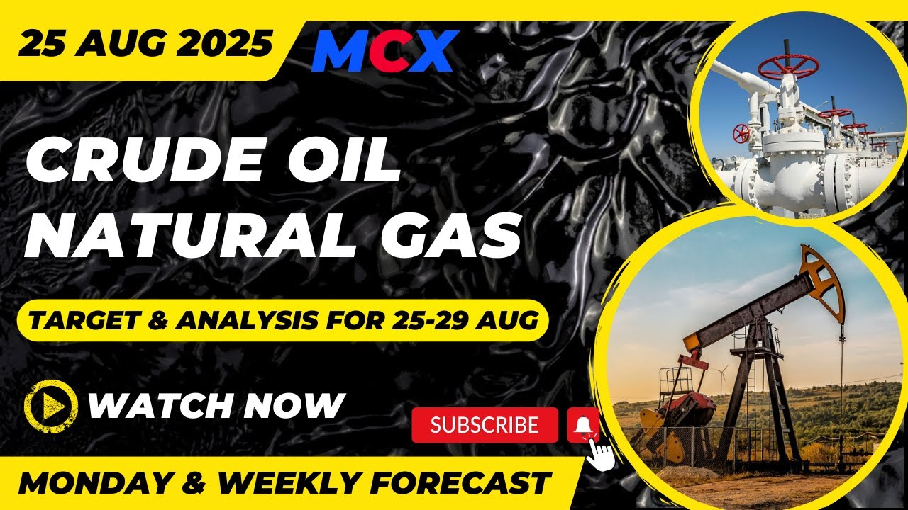 Crude Oil & Natural Gas Analysis for Monday, Aug 25, 2025 | Weekly ...