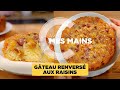Gâteau renversé aux raisins