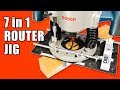7 in 1 Router Jig / M.POWER CRB7 MK3 Router Base Review