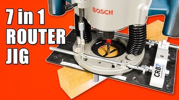 7 in 1 Router Jig / M.POWER CRB7 MK3 Router Base Review