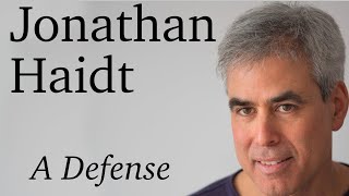 In defense of Jonathan Haidt