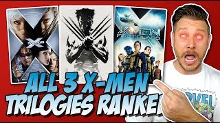 All 3 X-Men Trilogies Ranked!  (Franchise Showdown)