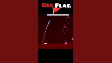 Red Flags 🚩 In Geometry Dash! #shorts #geometrydash