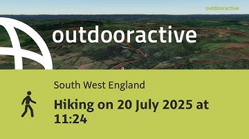 Hiking on 20 July 2025 at 11:24