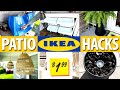 10 ikea hacks for your outdoor patio quick and easy