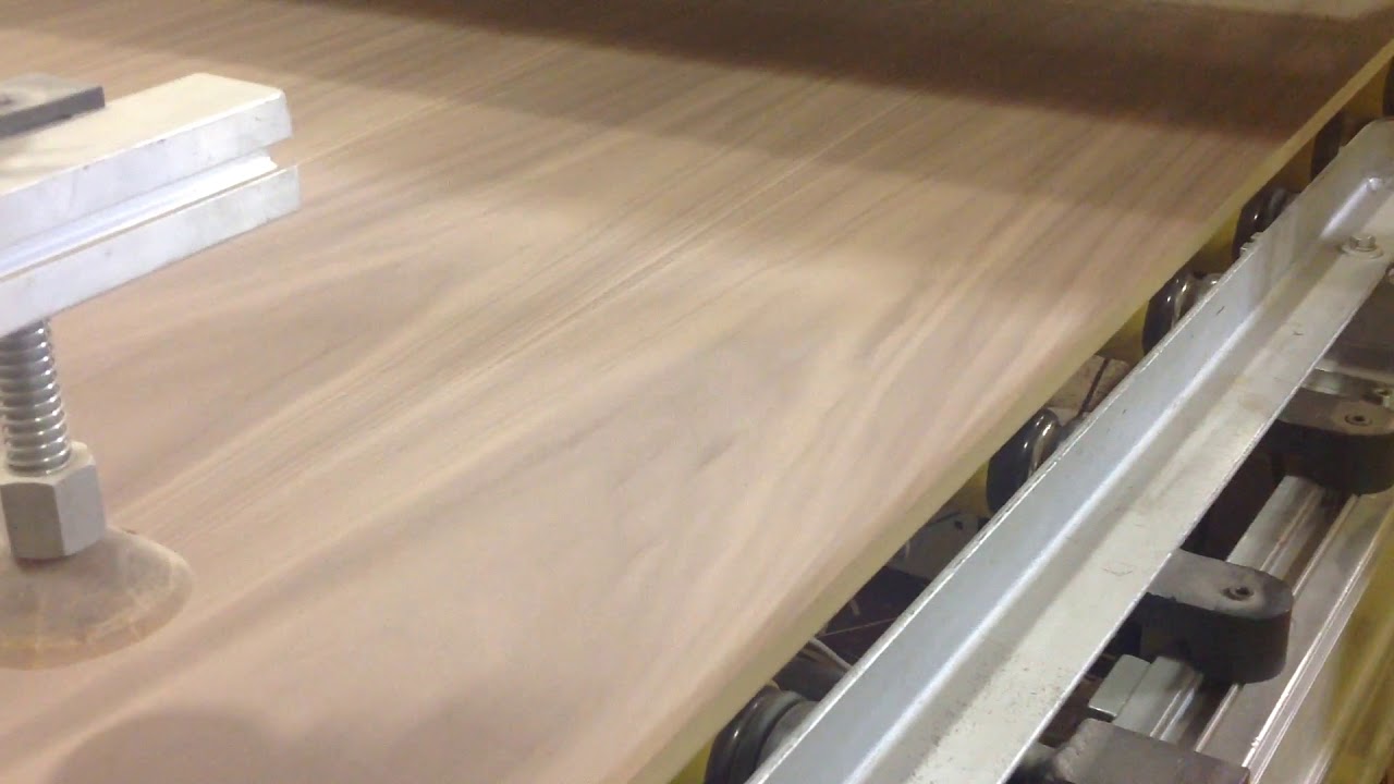 Monarch Custom Plywood Inc. trimming squaring A grade FC Walnut