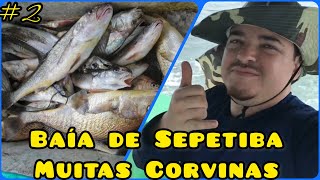 Pescaria - Baía de sepetiba / vento e chuva forte / ponto de pesca RJ.