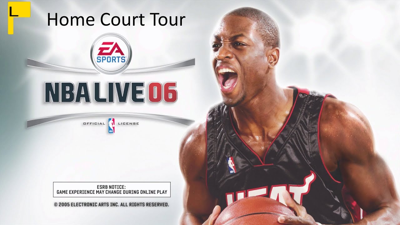 NBA Live 06 Sports Game Arenas and All Team Intros 🏟 🏀