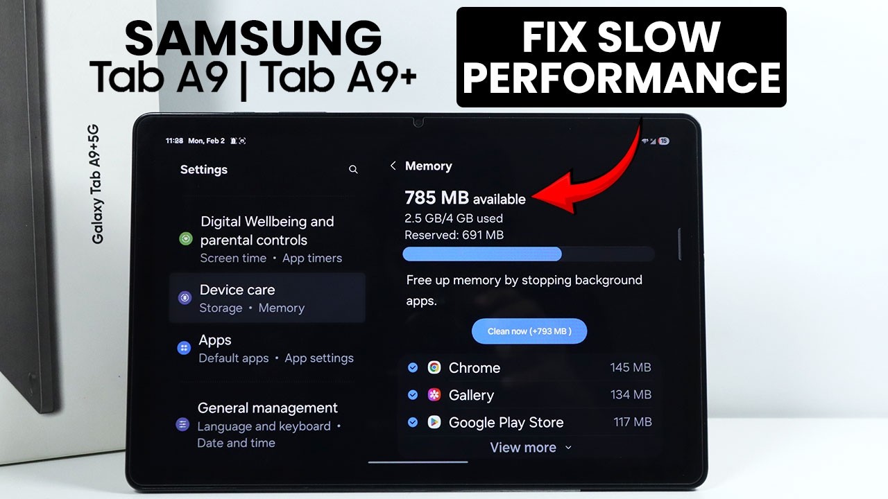 Samsung Tab A9 / A9 Plus: How to FIX Slow Performance - Make it Faster ...