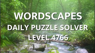 Famous WORDSCAPES DAILY PUZZLE SOLVER LEVEL 4766 Profile
