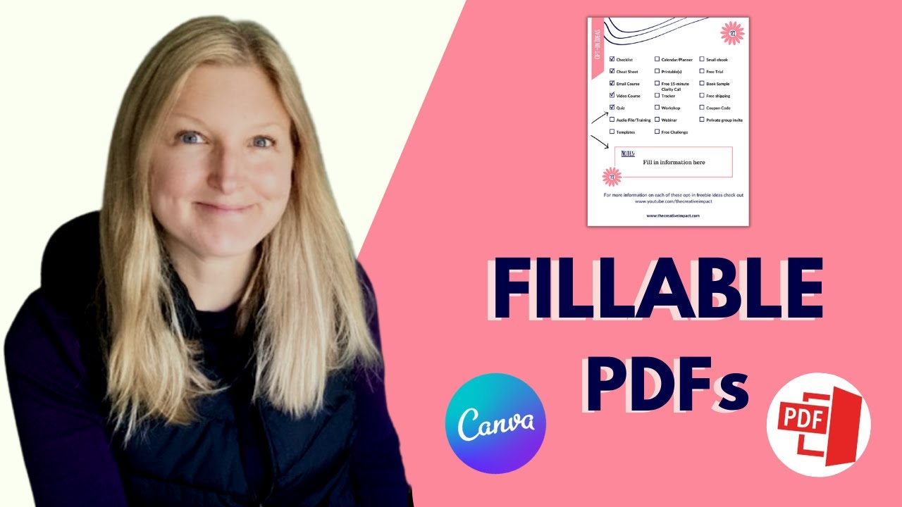 HOW TO CREATE AN EDITABLE PDF WITH CANVA: A step-by-step Canva and ...
