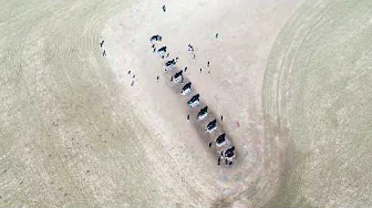 Texas Stonehenge - Cadillac Ranch Amarillo Texas DJI Mavic 2 Pro Drone