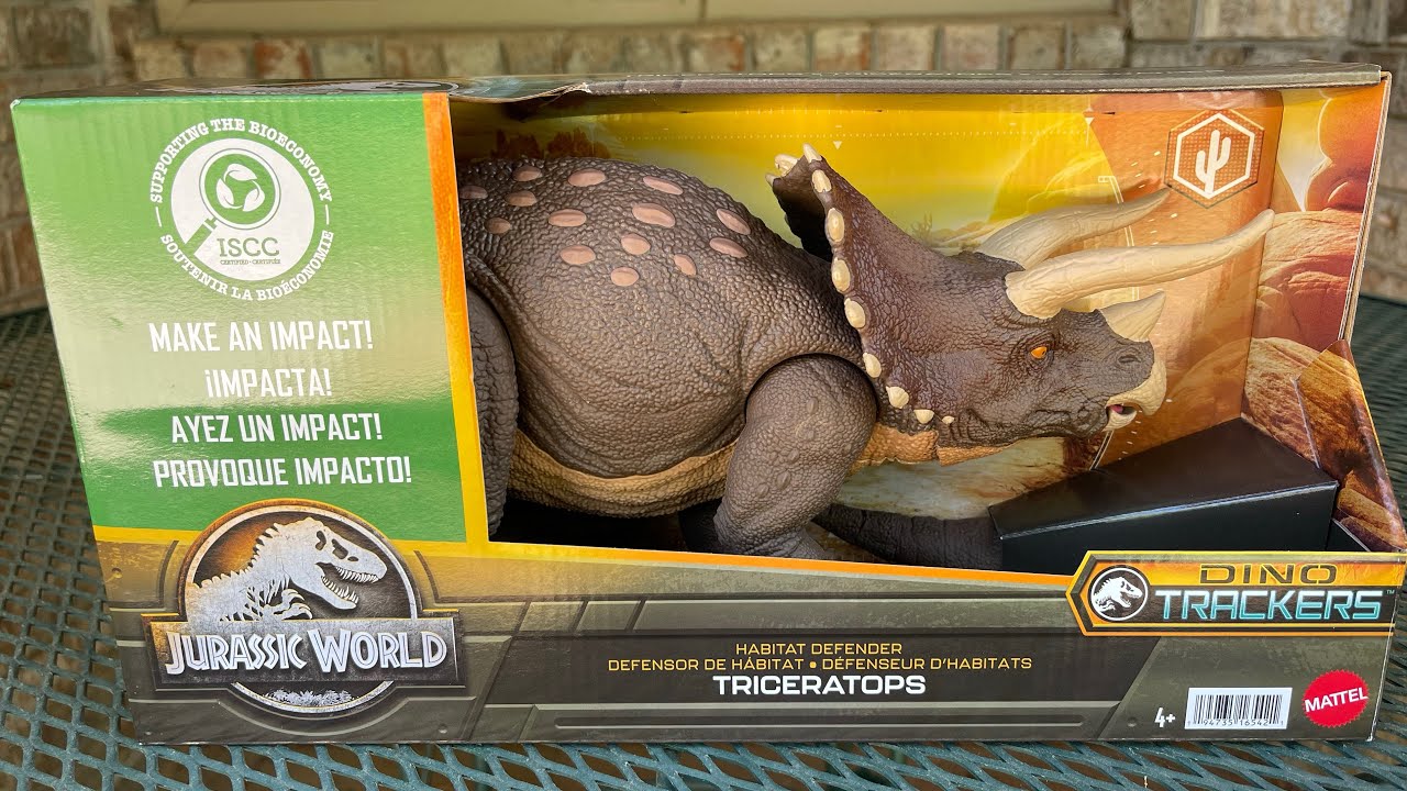 Jurassic World - Défenseur d'habitat - Figurine - Tricératops | Toys R Us Canada
