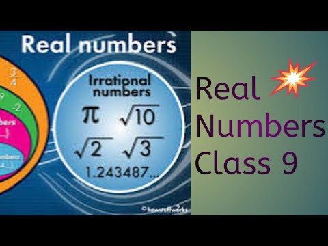 Mathematics class 9 About Real Numbers - YouTube