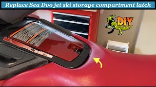 Replace sea doo jet ski glove box/storage unit latch - DIY by DIY with Michael Borders 355 views 1 month ago 12 minutes, 54 seconds