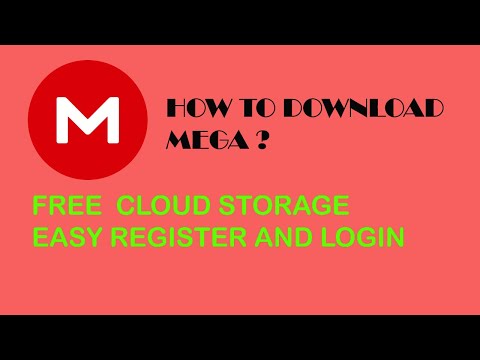 How To Download Mega Cloud Storage Free Register or Login For Beginner