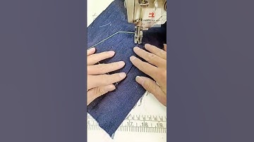 Mẹo may túi quần bò siêu đẹp, xem ngay! #meomayva #phutungmaykhausonganh #shorts | Song Anh MK