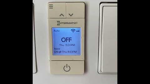 Intermatic Ascend Smart In-Wall Timer STW700 Video Review