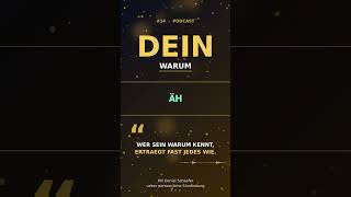 Dein Warum finden: Klarheit &amp; tägliche Umsetzung | Mindset-Boost #shorts