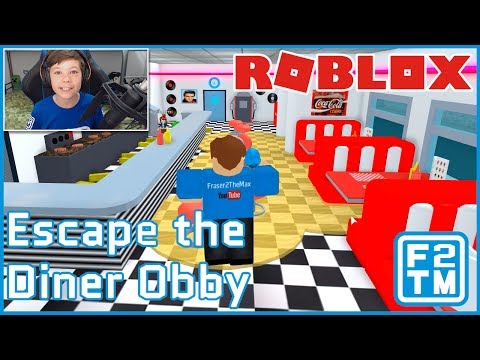 Escape The Diner Obby Roblox A Fatpaps Obby Youtube - escaping the wild west obby roblox gameplay invidious