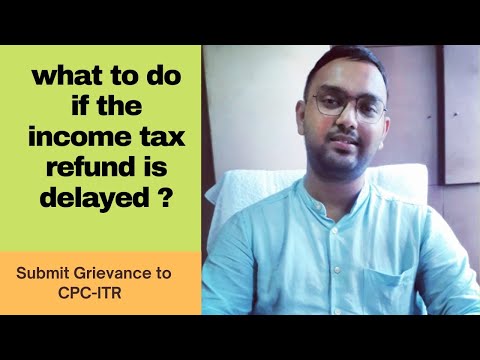 How to Submit Grievance to CPC-ITR, if income tax refund of F.Y.2020-21 not Received