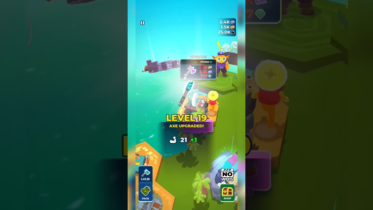 My Little Universe | Axe Upgrade | 