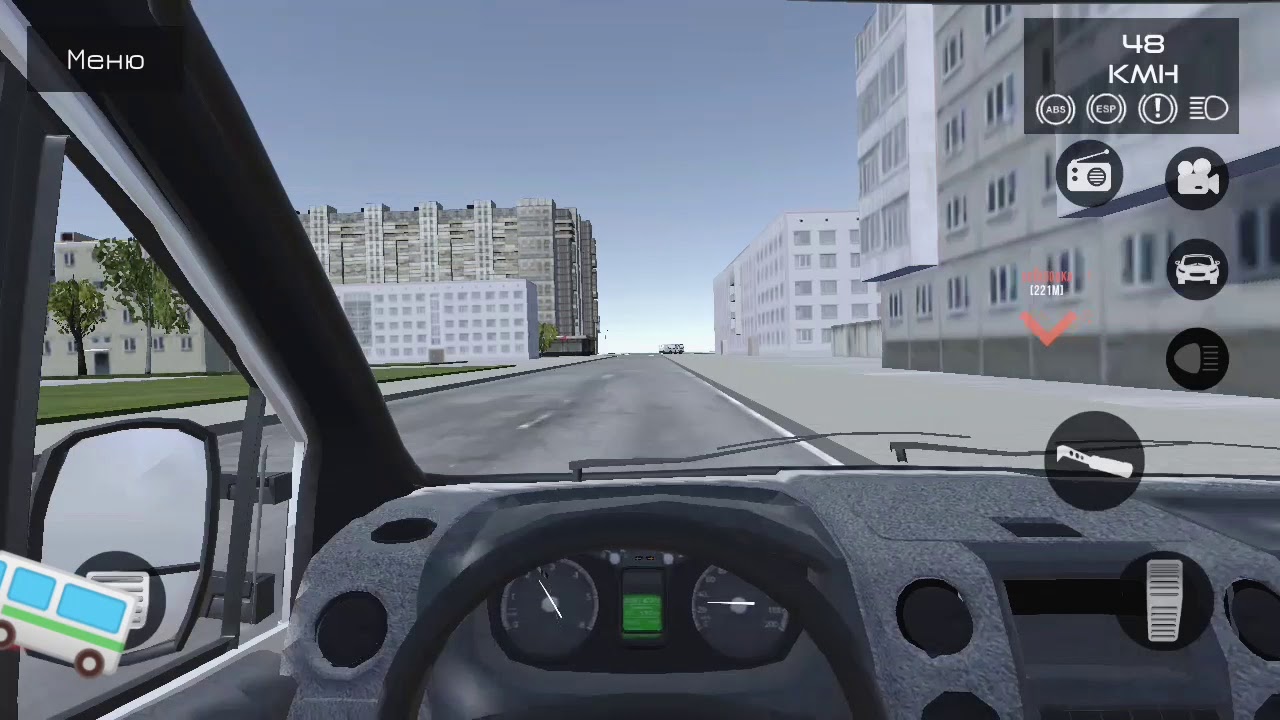 Russian CarSimulator на маршрутке по городу YouTube