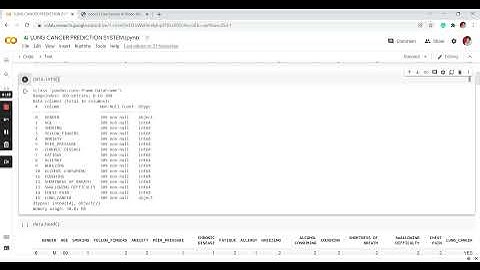 LUNG CANCER PREDICTION SYSTEM