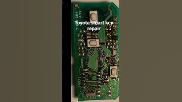 Toyota smart key repair