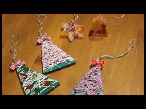 Videó: Egyszerű DIY karácsonyi díszek