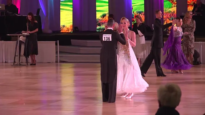 Chad Burson dancing with Sarah Troster at 2022 Des...