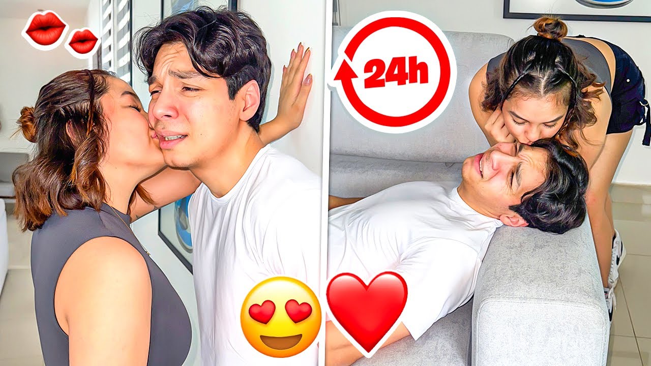 BESANDO A YAIR17 DURANTE 24 HORAS POR SORPRESA - Barbie Pvm