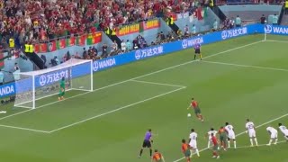 Ronaldo's opening goal for Portugal against Ghana
